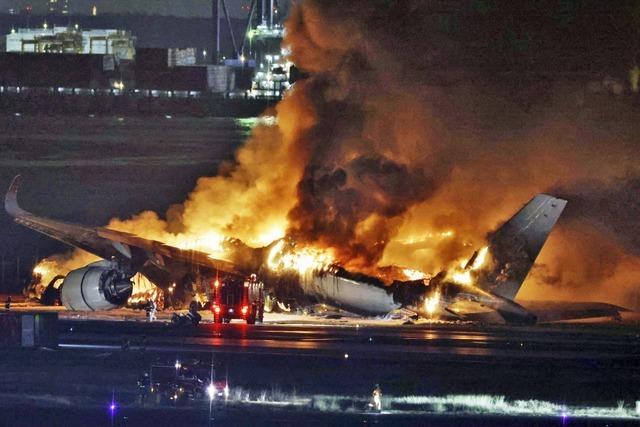 Fnf Tote bei Kollision zweier Flugzeuge in Japan