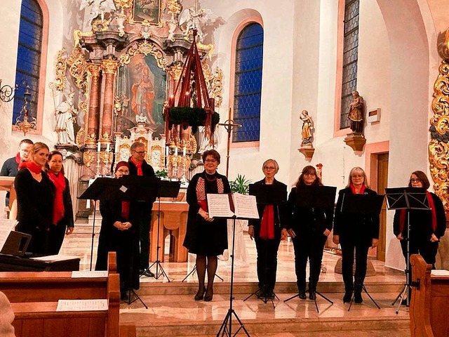 Der &#8222;Neue Chor&quot;  berzeugte...r in der Oberbiederbacher Pfarrkirche.  | Foto: Privat