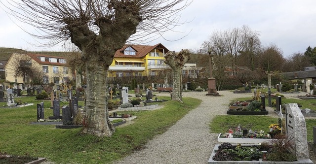 2024 soll auf dem Btzinger Friedhof m...mgestaltungsarbeiten begonnen werden.   | Foto: Horst David