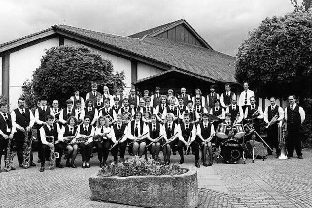 Der Schützen-Musikverein Kippenheimweiler wird 100 Jahre alt − und kein bisschen leise