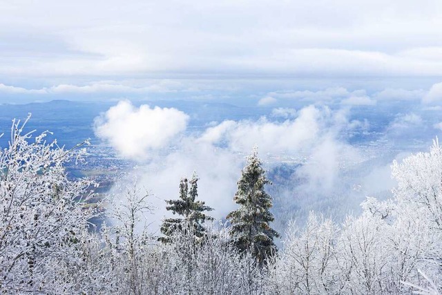 Schnee liegt am zweiten Weihnachtsfeie...enende der Winter wieder zurckkehren.  | Foto: Philipp von Ditfurth