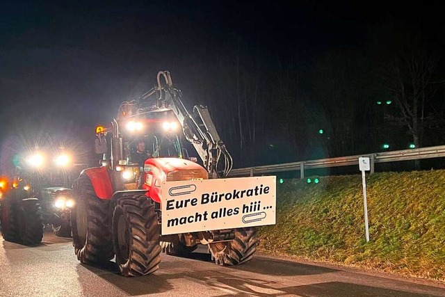 Baden-Wrttembergs Landwirte begehren ... &#8211; wie hier in Titisee-Neustadt.  | Foto: Tanja Bury