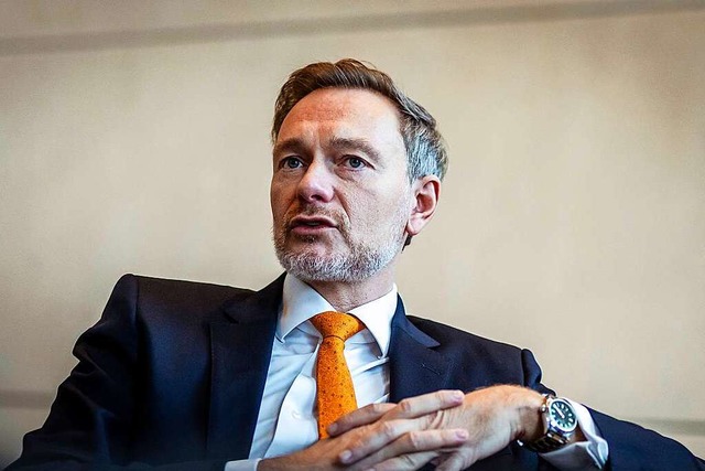 Finanzminister Christian Lindner forde...ynamisierungspaket fr die Wirtschaft.  | Foto: Thomas Koehler (imago)
