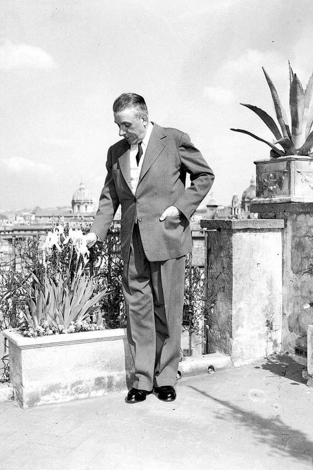 Francis Poulenc, 1954 anlsslich eines Kongresse ber Neue Musik in Rom  | Foto: imago stock&people