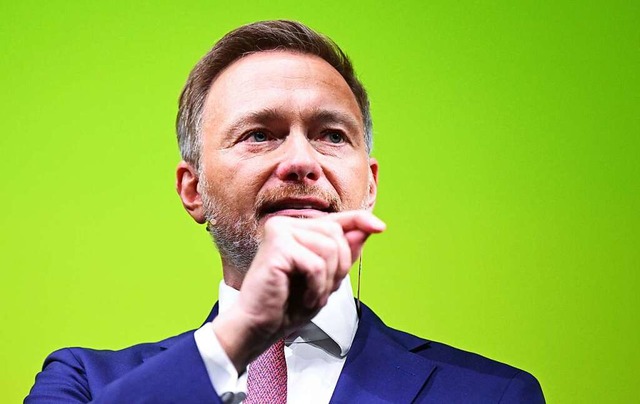 Christian Lindner hat klargemacht,   d...g&#8220; stemmt, schreibt unser Autor.  | Foto: Bernd Weibrod (dpa)