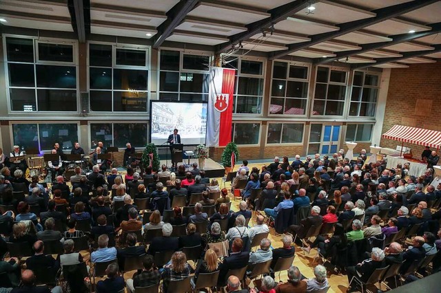 ahlreiche Gste kamen zum Neujahrsempfang der Stadt Ettenheim.  | Foto: Sandra Decoux