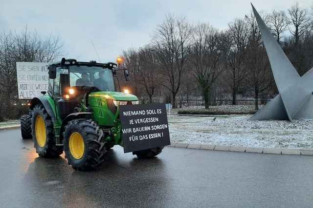 Liveticker zum Bauernprotest in S�dbaden: Wo gibt es Stau?