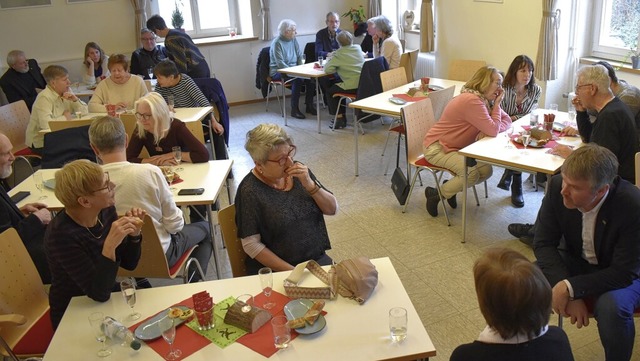 ber globale Krisen und lokale Themen ...D-Ortsvereins Minseln/Dinkelberg aus.   | Foto: Horatio Gollin