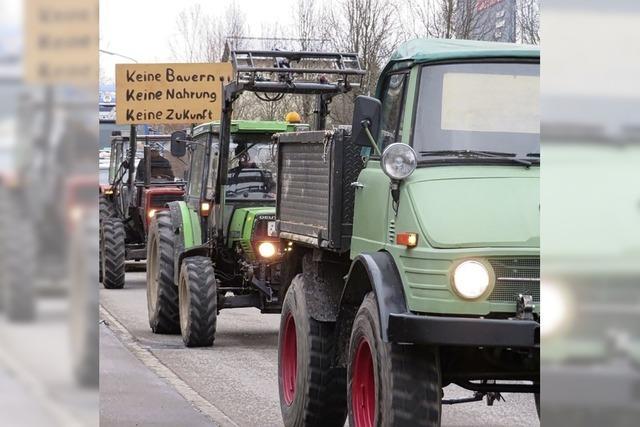 Traktordemos in ganz Deutschland