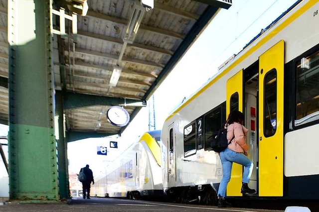Der Vorfall ereignete sich in einem Regionalzug (Symbolbild).  | Foto: Ingo Schneider