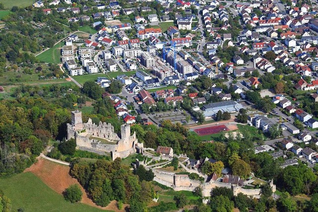 Ein Blick ber den nrdlichen Teil von...g Rtteln und dem Neubaugebiet Belist.  | Foto: Erich Meyer