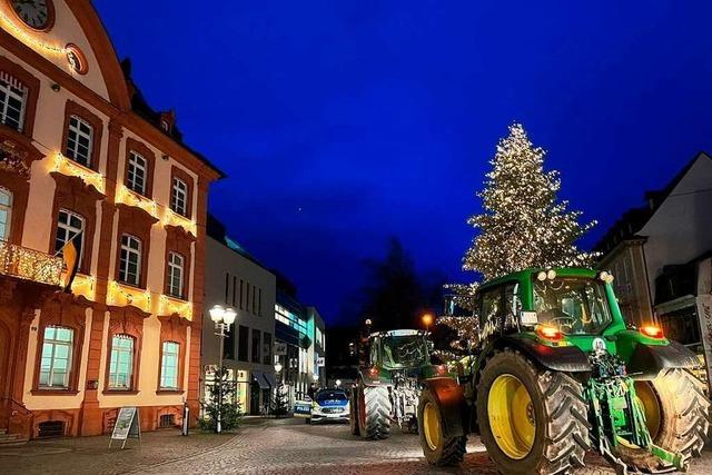 Bauernproteste: Sternfahrt mit bis zu 800 Traktoren rollt am Donnerstag auf Offenburg zu