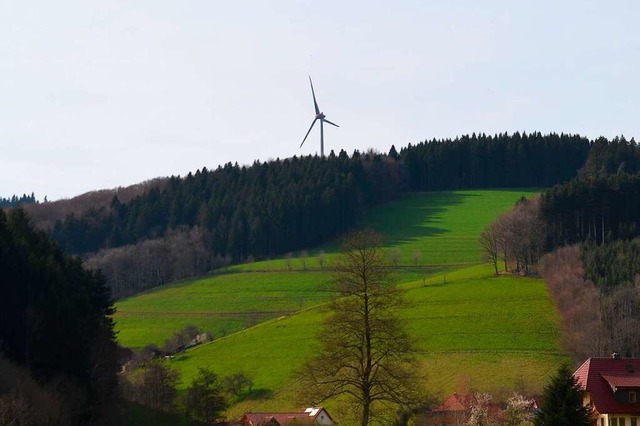 Die vor zehn Jahren  von 108 Brgern f...ert, so der Bundesverband Windenergie.  | Foto: Nikolaus Bayer