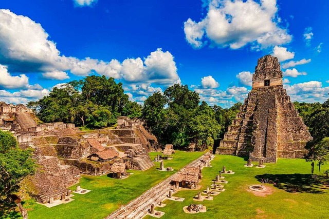 Tikal ist eine alte Stadt der  Maya in Guatemala.  | Foto: WitR (stock.adobe.com)