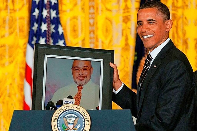 Auch Barack Obama scheint ein Maula-Fan zu sein.  | Foto: Daniele Maula
