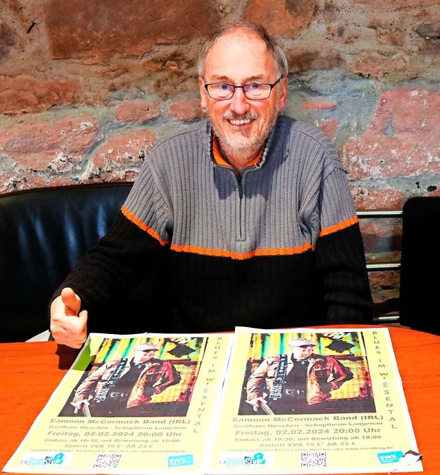 Manfred Bockey hat das Programm fr di...- und Kulturvereins  zusammengestellt.  | Foto: Thomas Winckelmann