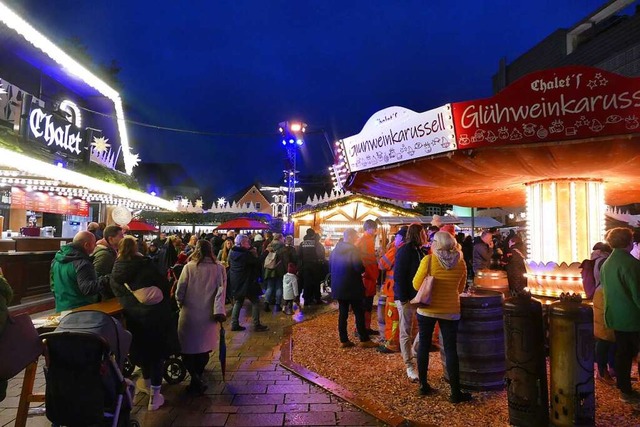 Der Offenburger Weihnachtsmarkt soll a...24 das Veranstaltungsjahr abschlieen.  | Foto: Ralf Burgmaier