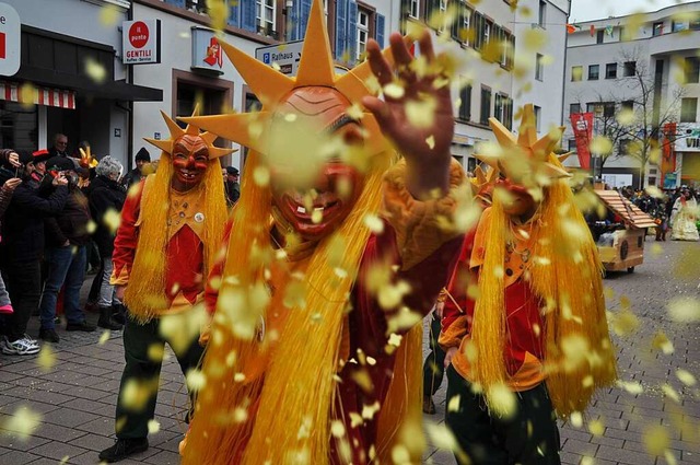 Der groe Umzug findet wie immer am Fasnachtssonntag statt.  | Foto: Nicolai Kapitz