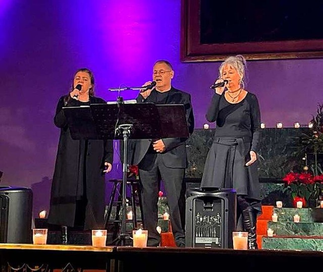 Antje Tomaschke-Weschle, Hans-Peter Weschle, Katja Tscherter  | Foto: Winfried Wendle