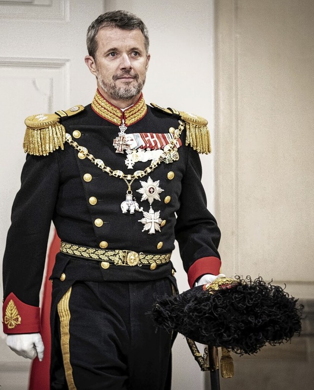 Kronprinz Frederik wird am Sonntag zum Knig.  | Foto: Mads Claus Rasmussen (dpa)
