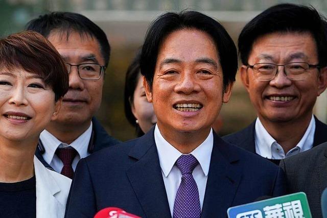 China-Kritiker Lai gewinnt Wahl in Taiwan - Whler fr Status quo