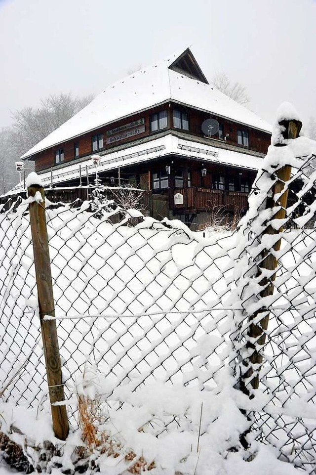 Schotten dicht: Das Gasthaus auf der H...t Jahren fast durchgehend geschlossen.  | Foto: Thomas Kunz