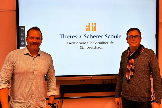 Das neue Leitungsteam an der Theresia ...in Stellvertreter Pascal Langensiepen.  | Foto: Heinz und Monika Vollmar