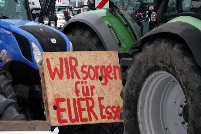 Bauernproteste: Um Mitternacht startet der 24-Stunden-Protest auf der B31 in Freiburg und dem Hllental