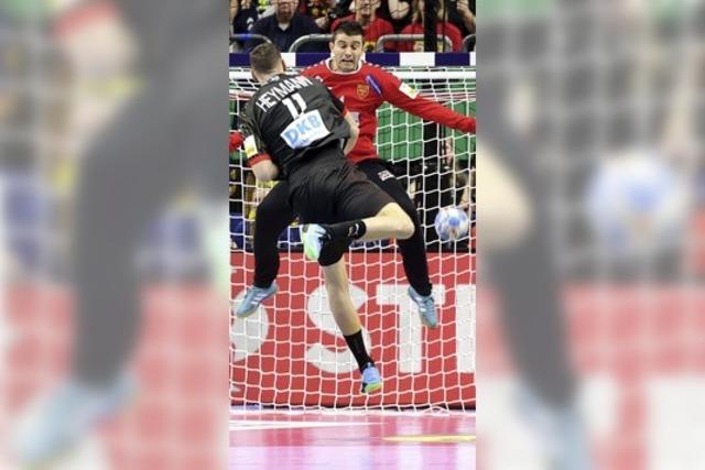 Deutsche Handballer eine Runde weiter