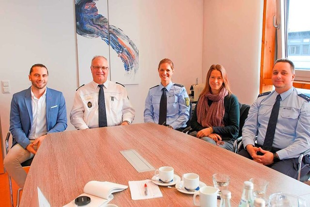 Die Polizei als moderner Arbeitgeber (... Susanne Steudten und Mathias Reitter.  | Foto: Hubert Rderer