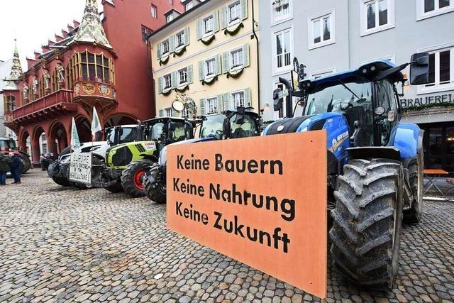 Bauernproteste am Montag in Freiburg und im Hllental