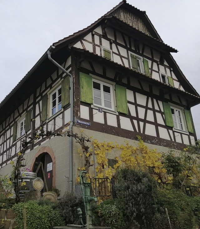 Im Stammhaus des Weinguts Pieper-Basle...e moderne Ferienwohnung eingerichtet.   | Foto: Winfried Kninger