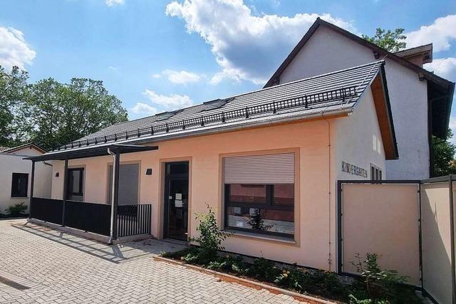 Der Kindergarten St. Ccilia in Freiburg-Herdern ist fr 1,7 Millionen Euro erweitert worden