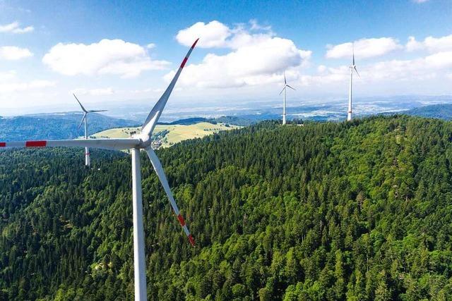 Der Windpark Rohrenkopf in Schopfheim-Gersbach erwirtschaftet ein Rekordergebnis