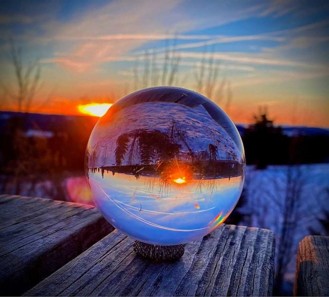 Sonnenaufgang auf dem Kandel.  | Foto: Joachim Pretzsch