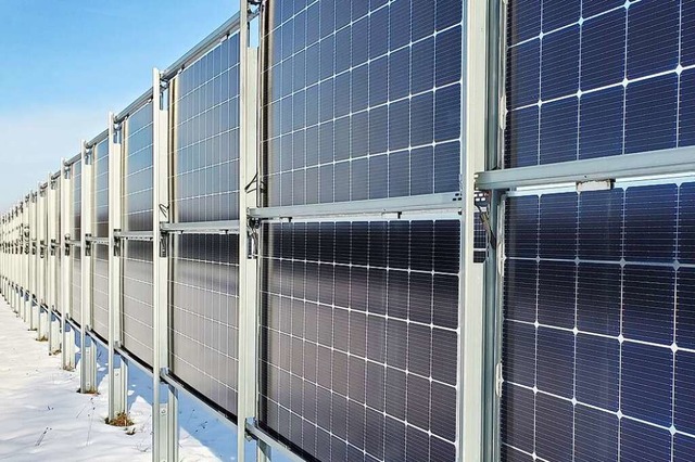 In Sdbaden entstehen immer mehr Solarparks &#8211; auch in Lffingen.  | Foto: Stefan Mertlik