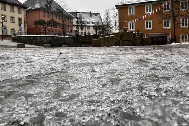 Fotos: So rutschig war es durch Blitzeis in Sdbaden