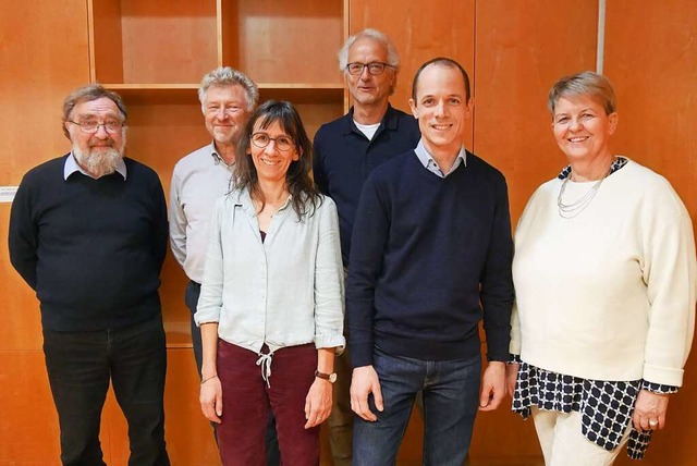 Grne Kandidaten aus dem Wiesental (vo...Mohr, Dirk Haubert und Elke Bernhardt.  | Foto: Robert Bergmann