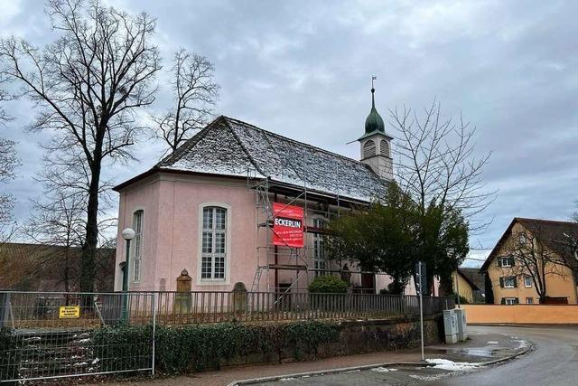 Kleinere Sanierungsarbeiten starten an der Margarethenkapelle in Mllheim