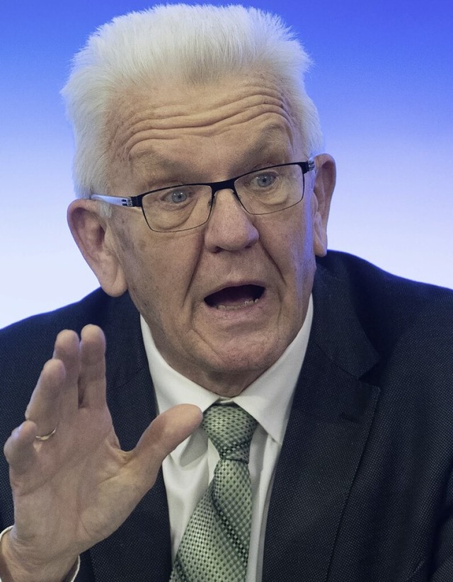 Winfried Kretschmann will hhere Preise fr hiesige Agrarprodukte.  | Foto: Marijan Murat (dpa)