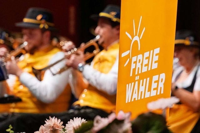 Die Partei Freie Whler, nicht zu verw...mmendingen eine politische Vertretung.  | Foto: Armin Weigel (dpa)