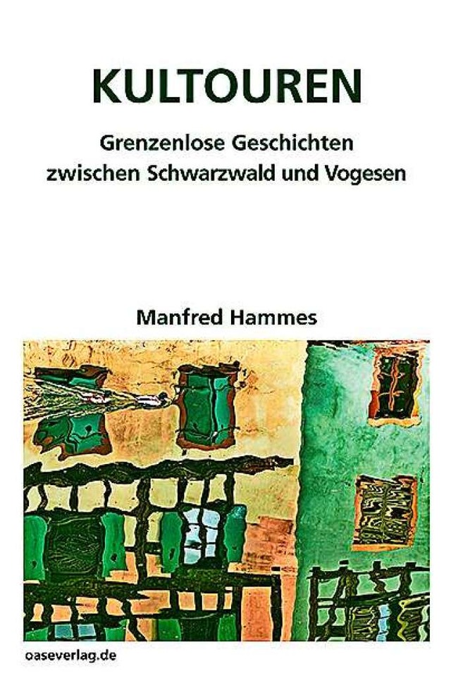 Hammes spaziert mit Dichter Johann Pet...let mit einer groen Portion Morcheln.  | Foto: Oase Verlag