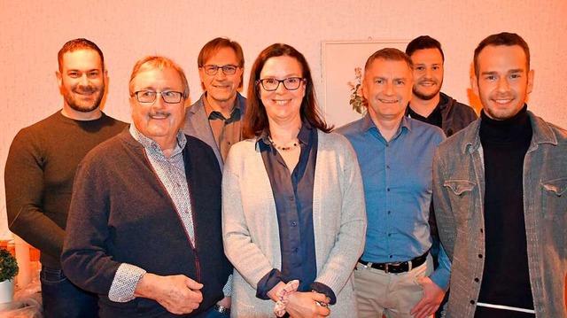 Der neu gewhlte Vorstand der Freien W... Eckert, Fabian Sutter und Tim Schick.  | Foto: Heinz und Monika Vollmar