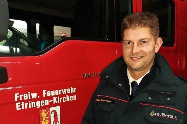 Feuerwehrkommandant von Efringen-Kirchen: Keins unserer Gertehuser gengt den Anforderungen