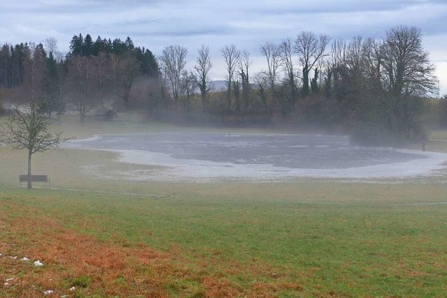 Im Nebel liegt nicht nur hier der See....ben, liegt zwangslufig im Ungefhren.  | Foto: Andr Hnig