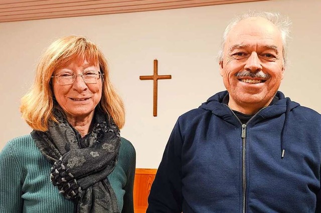 Pfarrer Clemens Ickelheimer und die Ki... der Kirchengemeinde in Hasel blicken.  | Foto: Gerald Nill