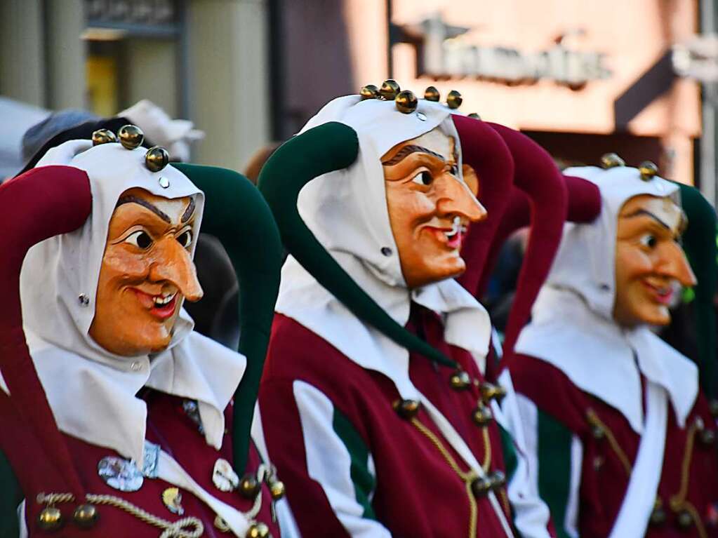 Impressionen vom Narrenbaumstellen in Lrrach