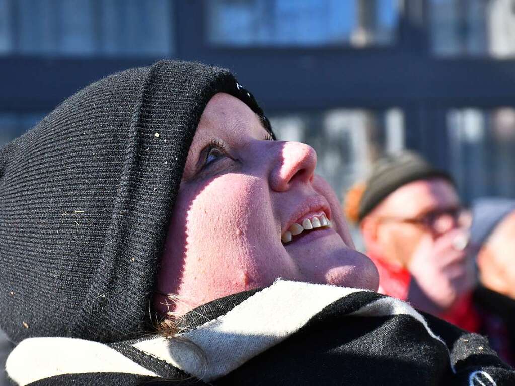 Impressionen vom Narrenbaumstellen in Lrrach