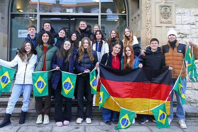 Deutsch-Brasilianischer Schleraustausch am HTG  | Foto: Chiara Conti