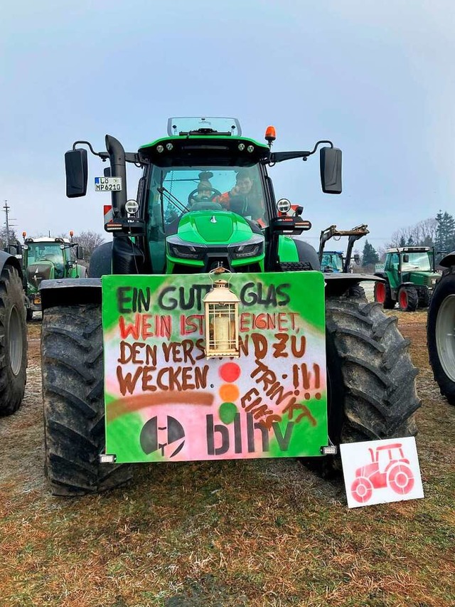 Die Bauern protestieren weiter  | Foto: simone lutz